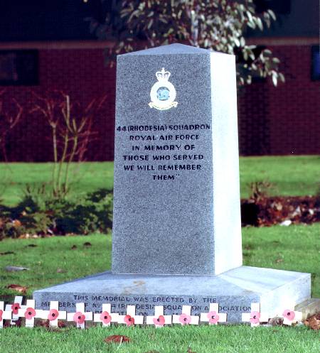 44 (Rhodesia) Sqn RAF memorial