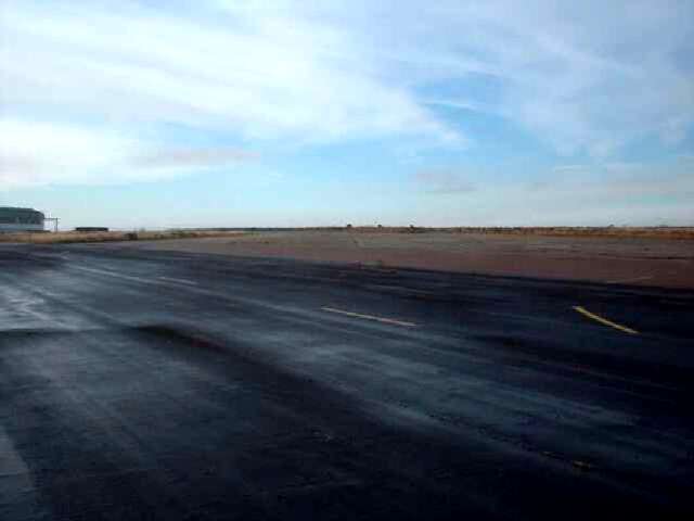 Partial runway view at RAF Binbrook.