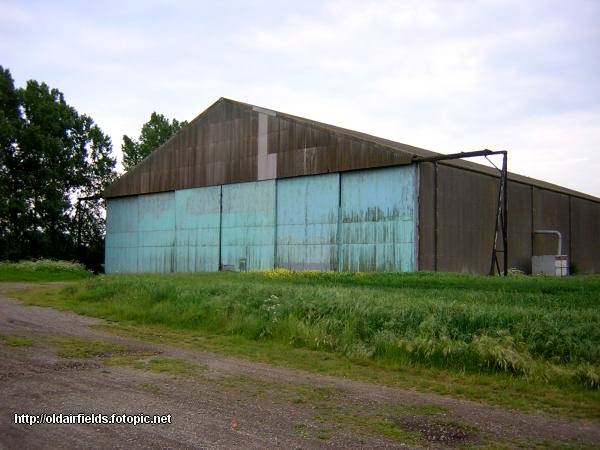B1 hanger near the north east corner of the airfield