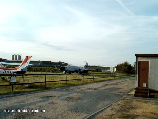 RAF Sandtoft private flying club entrance