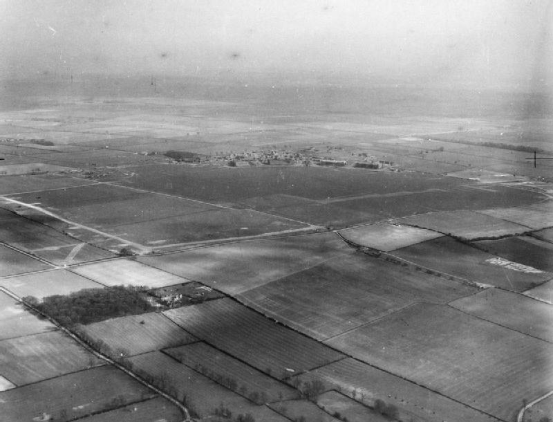 Aerial photograph of RAF Scampton taken in 1941