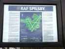 RAF Spilsby interpretive display including a station history.