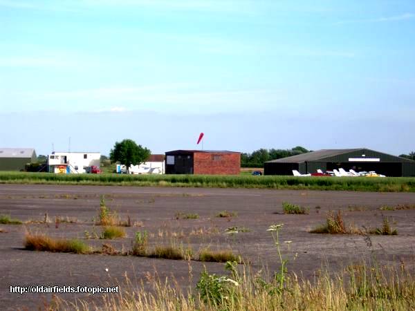 Another section of the SE / NW runway looking towards the flying club and the control tower