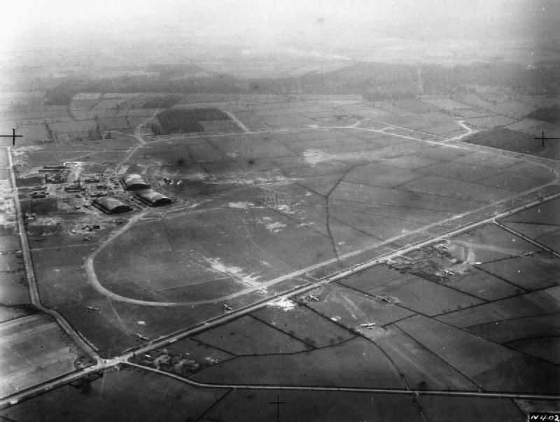 Aerial photo of RAF Swinderby from 1941